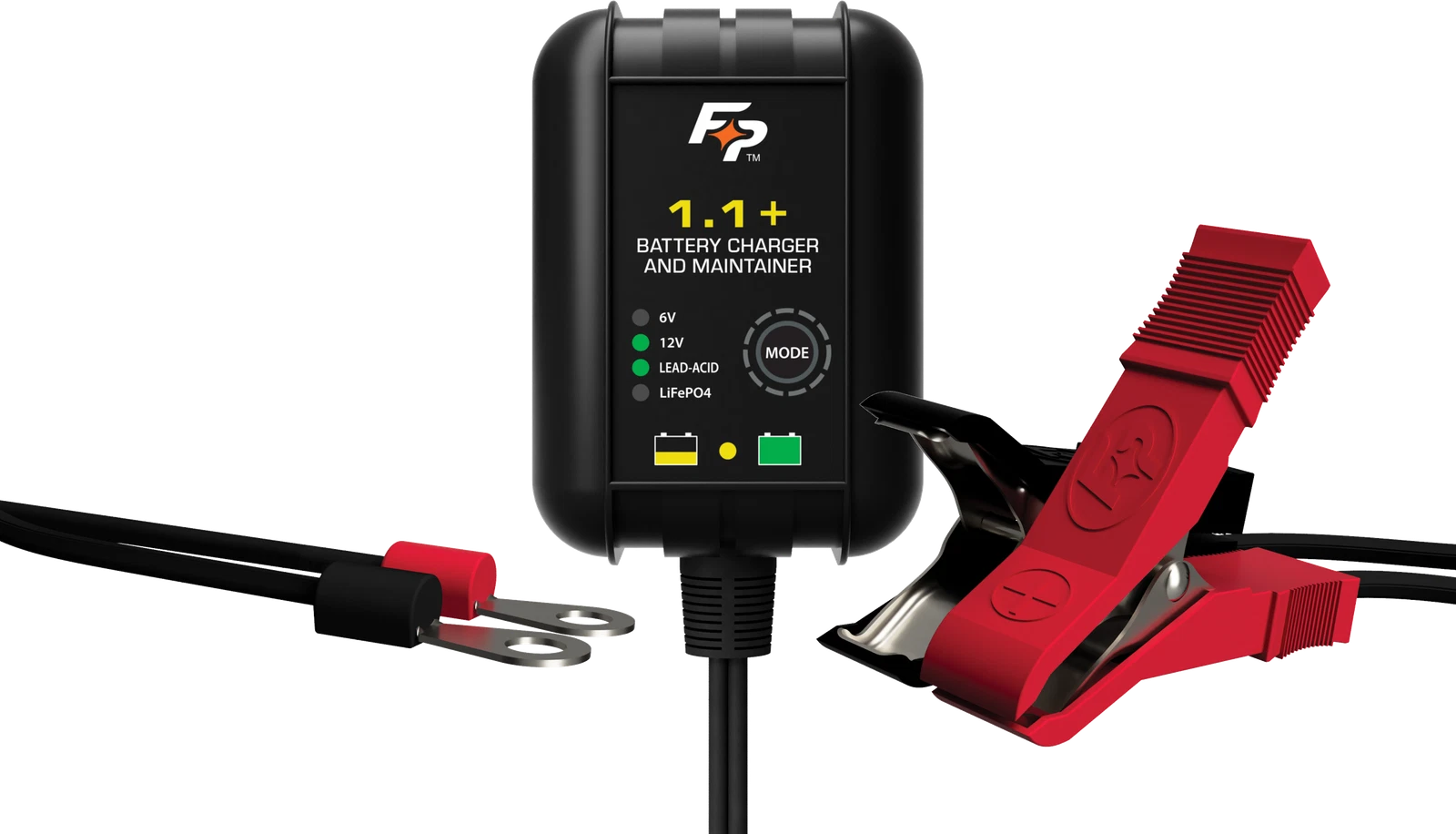 Fire Power Wall Mount Battery Charger 6V/12V 1.1a - Fully Automatic