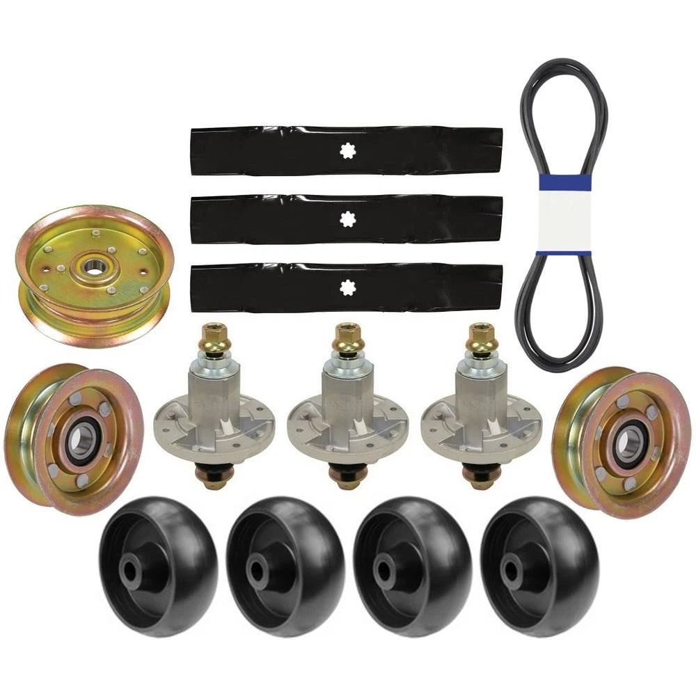 210-051 265-238 New Mower Deck Rebuild Kit W/ Wheels Fits John Deere