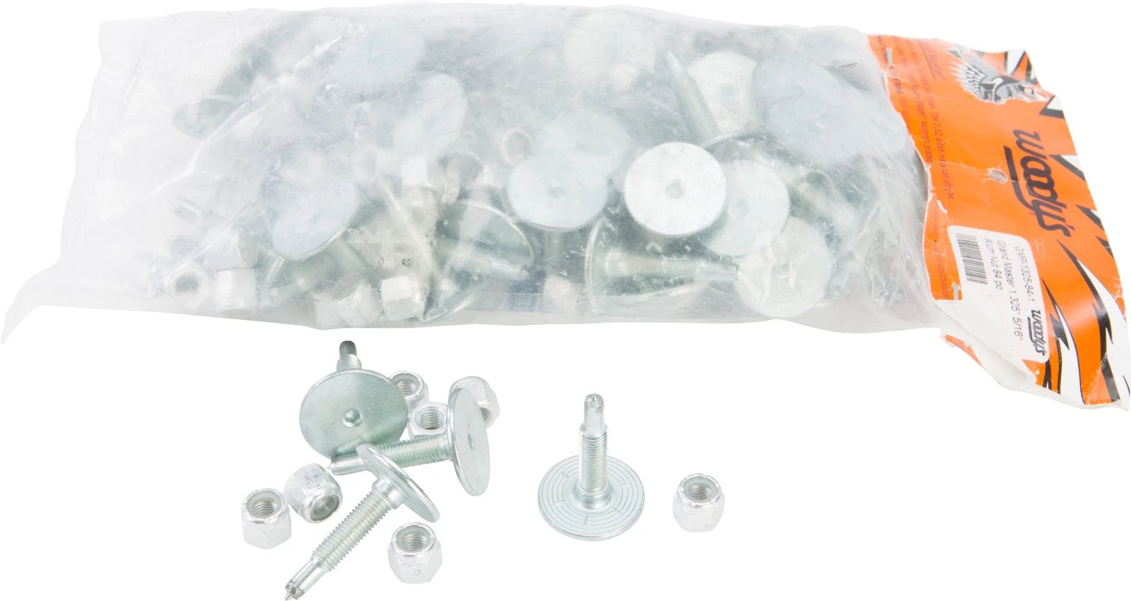 Woodys Grand Master Silver Studs 1.325" For Arctic Cat Snowmobiles