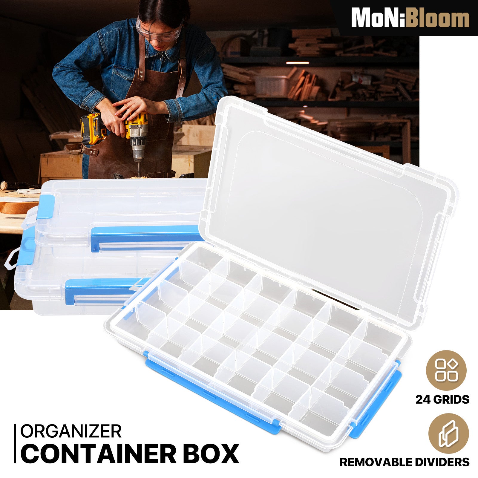 DIY Organizer Container Box - Adjustable