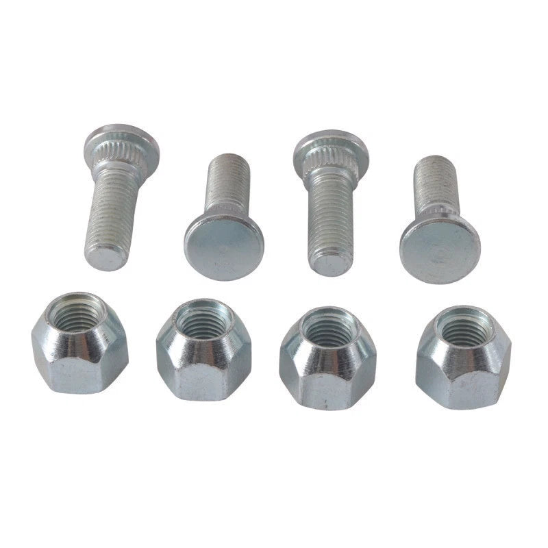 Quadboss 04-13 Yamaha Yfm125 Grizzly Front Wheel Stud & Nut Kit