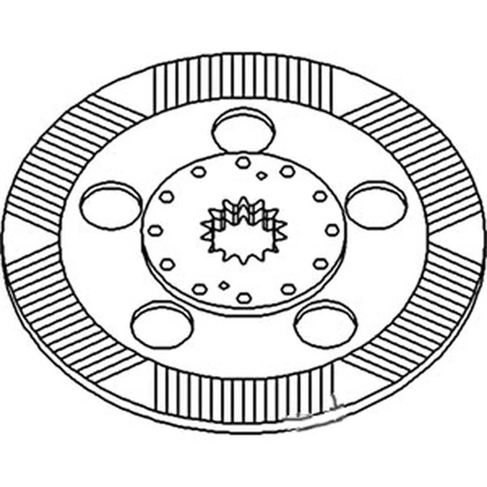 Disc Al112982 Fits John Deere 6400 6400l 6420 6420l 6420s 6500 6500l