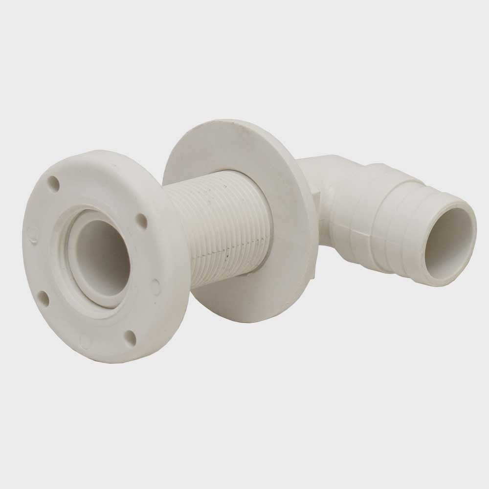 Attwood Boat 90 Degree Thru Hull Fitting 1 1/8 Inch by Attwood