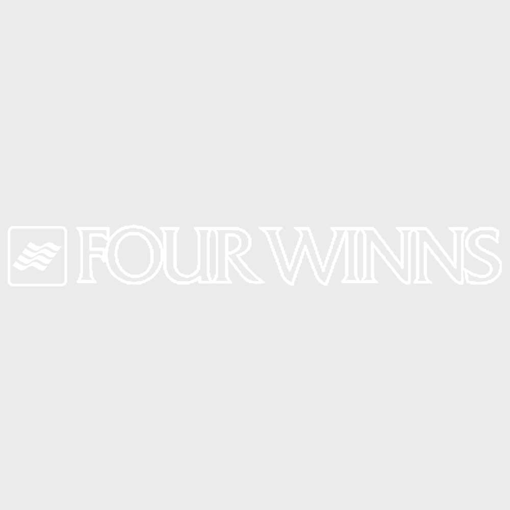 Four Winns Boat Decal 005-0565 White Logo Sticker by Four Winns