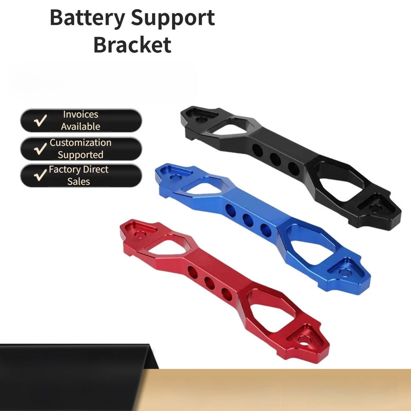 Aerospace-grade Aluminum Car Battery Clamp
