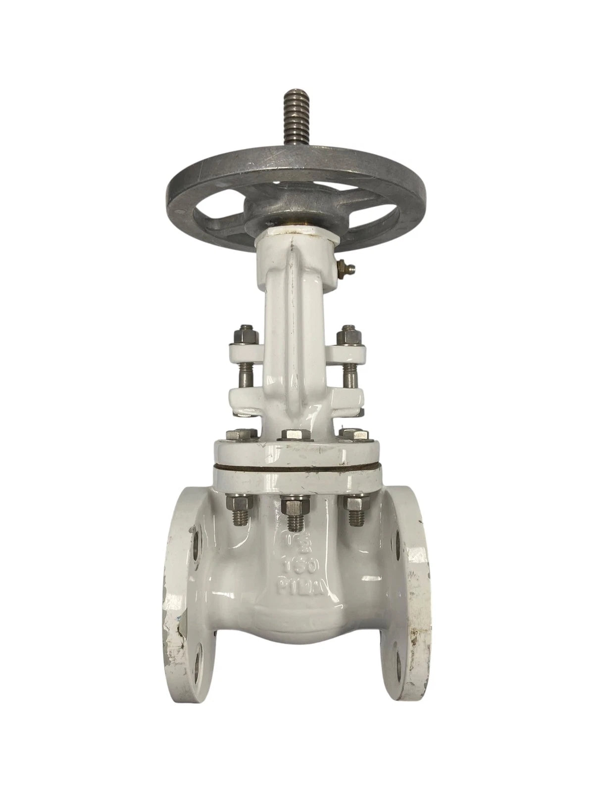Pima Flanged Gate Valve 1 1/2" 100 Wog Class 150, (Missing Nut)