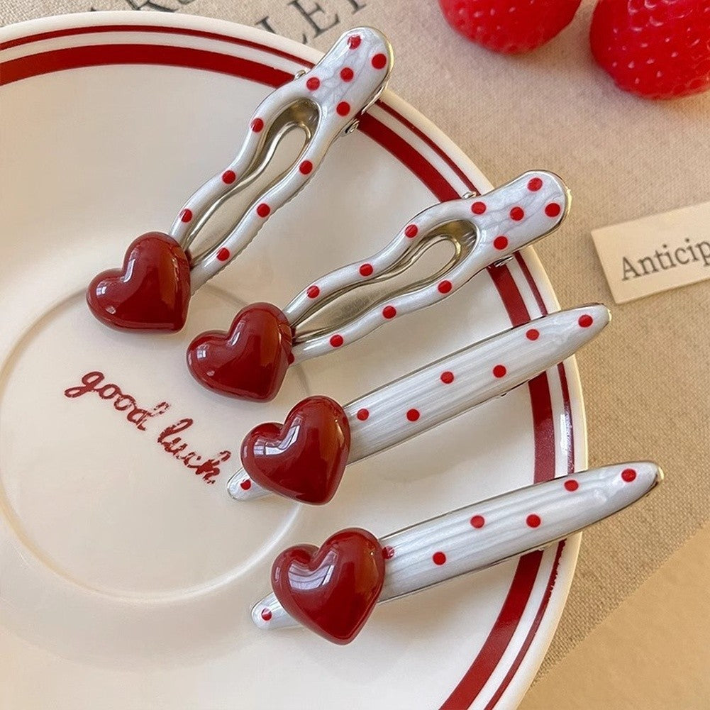 Trendy Alloy Duckbill Hair Clips