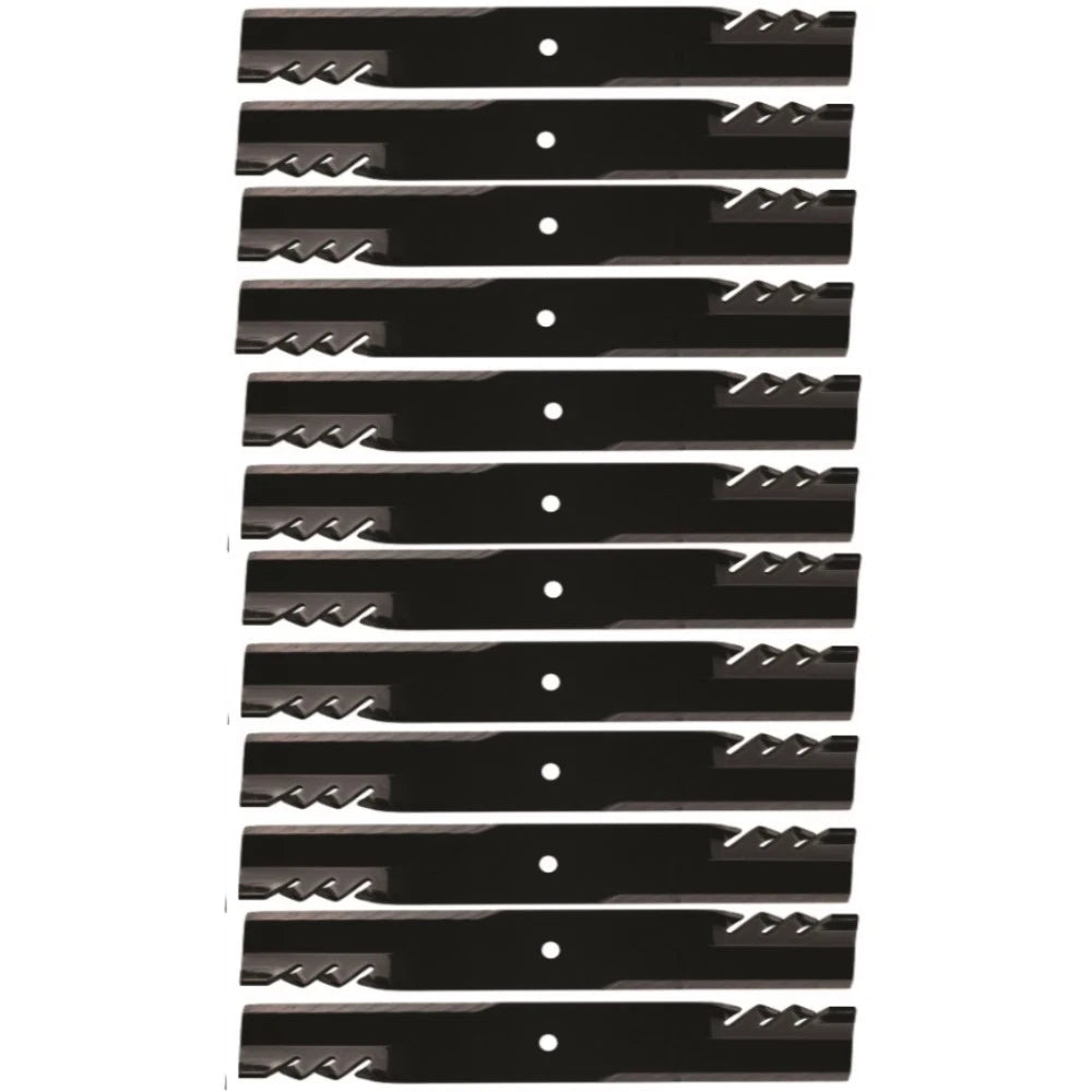 Qty 12: Toothed Mower Blade Fits Hustler Replaces 794859