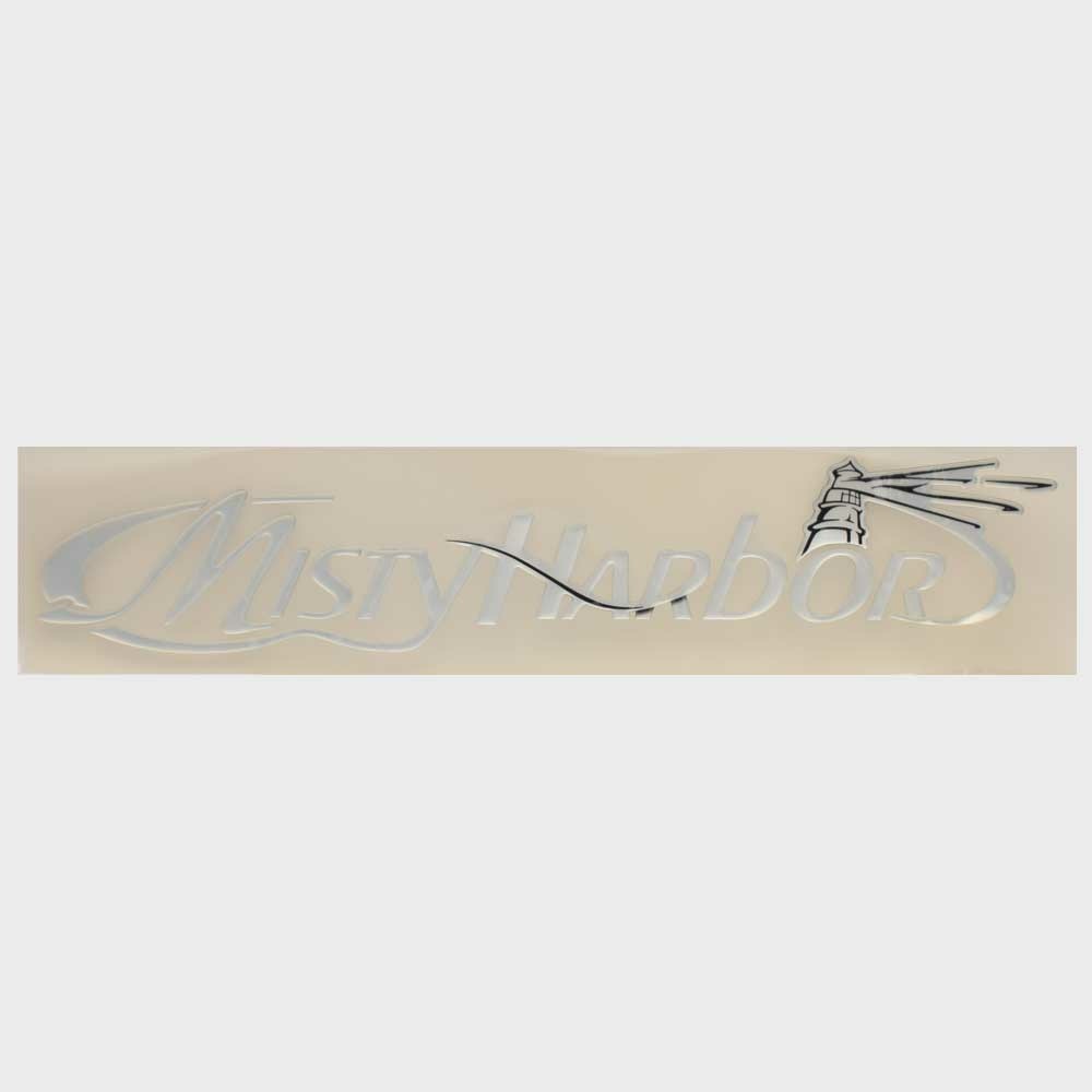 Misty Harbor Boat Raised Emblem Decal 159070-01 by Misty Harbor
