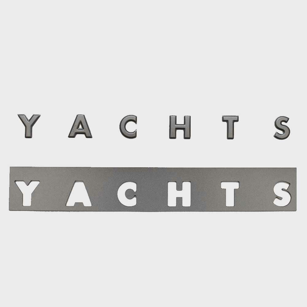 Tiara Boat Raised Emblem Decal 5430023 by Tiara