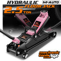 2.5 Ton Heavy Duty Low Profile Hydraulic Pink Steel Ser