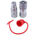 Male &Amp;female Hydraulic Flat Face Quick Coupler 153-2994 153-2995