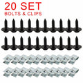 Screw Clips Engine Undertray Nut For 1/3/5/6/7/x/z Series Black &Amp;