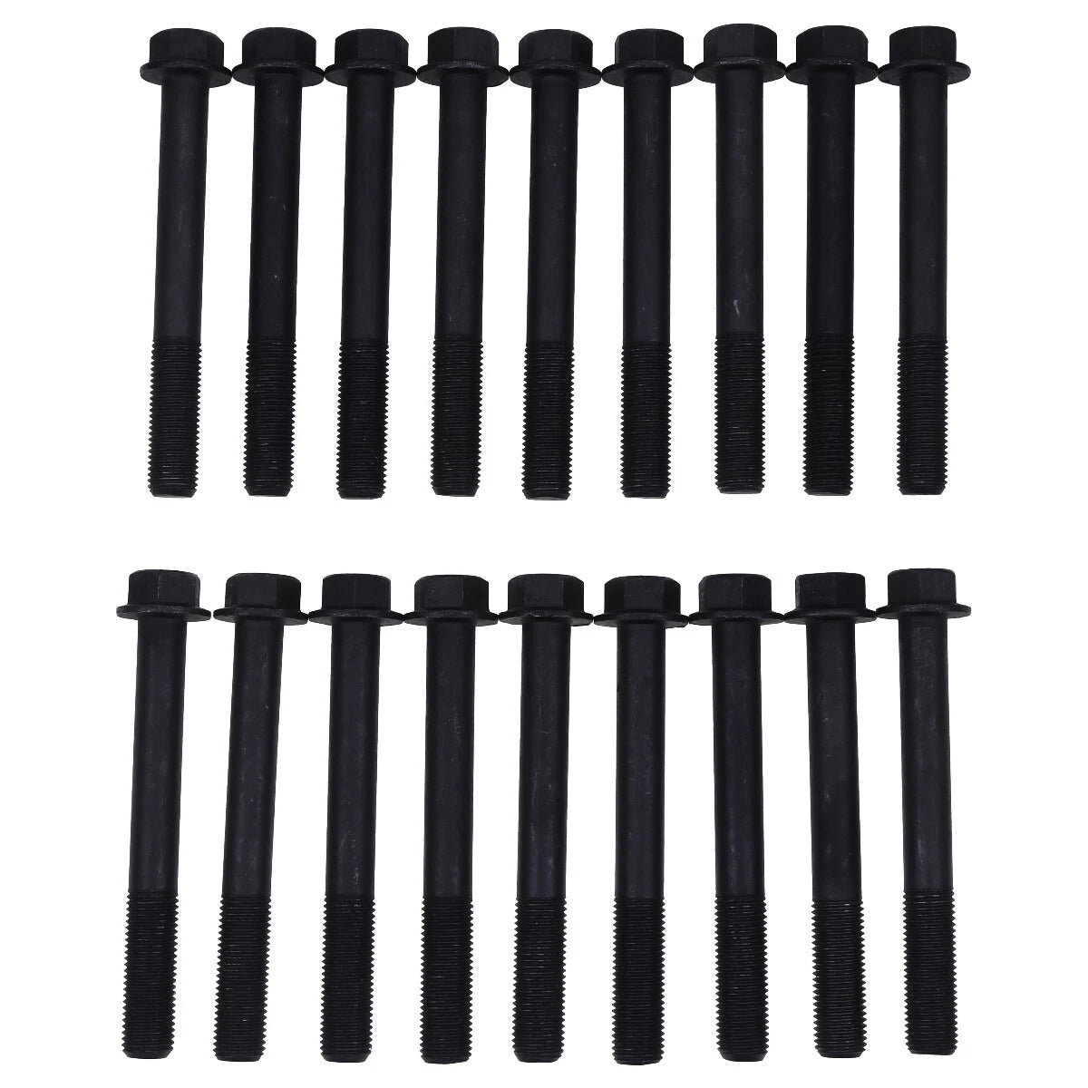 18x Cylinder Head Bolt 19013-03450 For Kubota Kx161-2 L2500 L3240