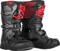 Fly Racing Youth Maverik Offroad Motorcycle Boots Red/black Us 3