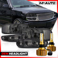 H3 & Bumper LED Bulb Set for GMC Sierra