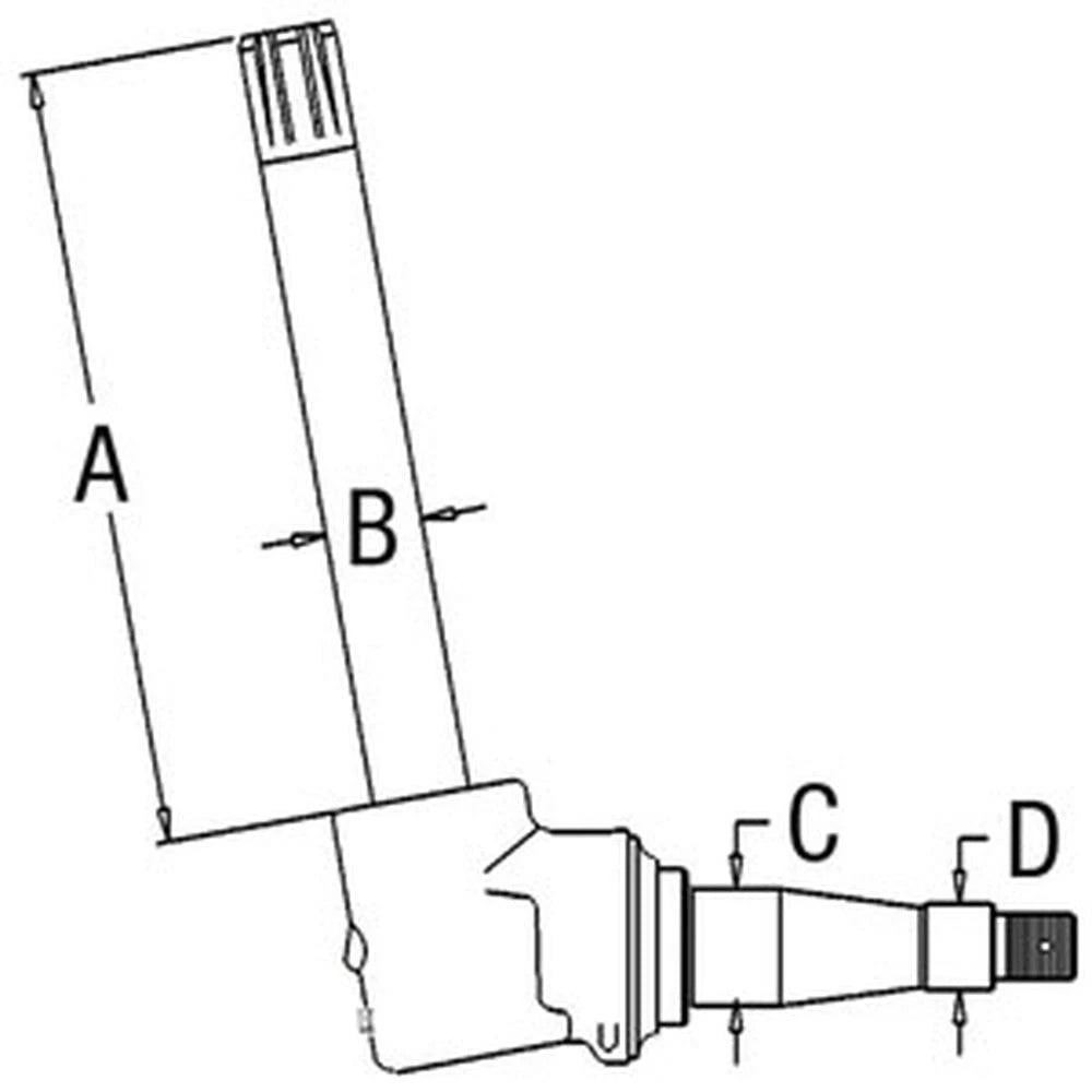 Spindle Ar53850 Fits Case 4030