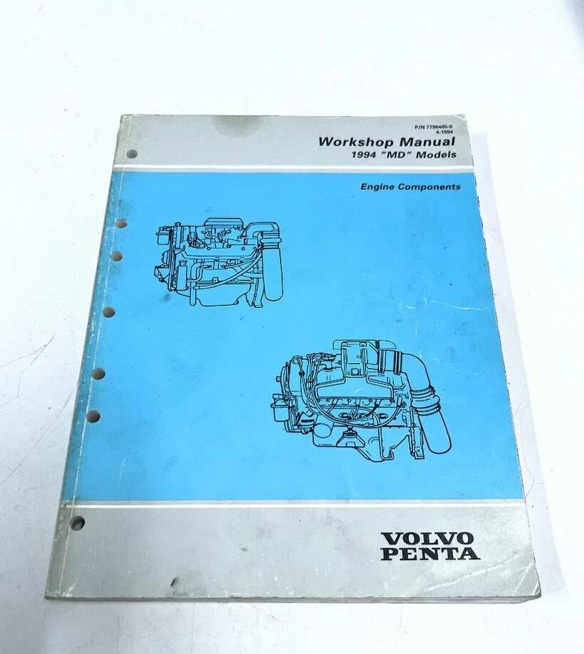 Volvo Penta 7796485-6, Workshop Manual, Engine | Hook & Hull Co