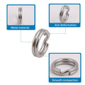 Stainless Steel Double Loop Fishing Split Ring