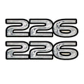 Rinker Boat Decal Set Gray White by Rinker
