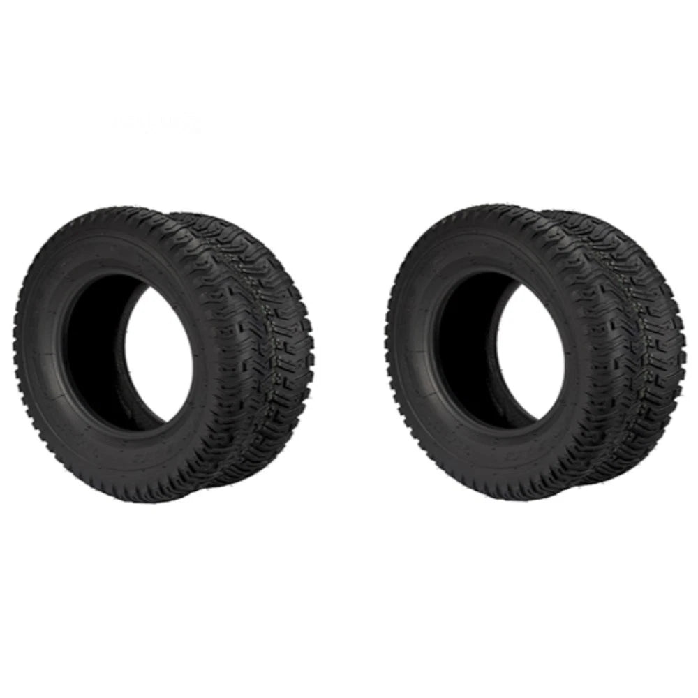 2 Turf Tires 23x8.5x12 4 Ply Tubeless Turf Fits Boss Riding Mower