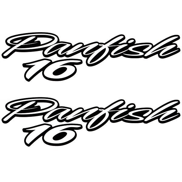 Tracker Boat Brand Decal 157551 Panfish 14 1/4 x 4 Inch by Tracker