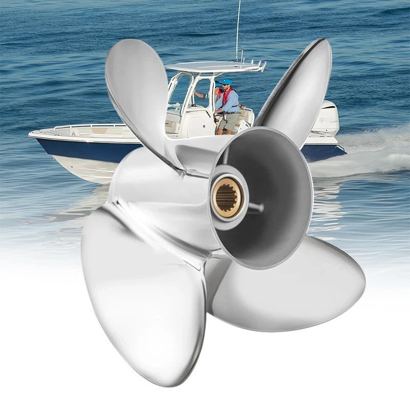 Stainless 14 1/4x17 Fit Mercury 135-300hp Boat Propeller 15tooth