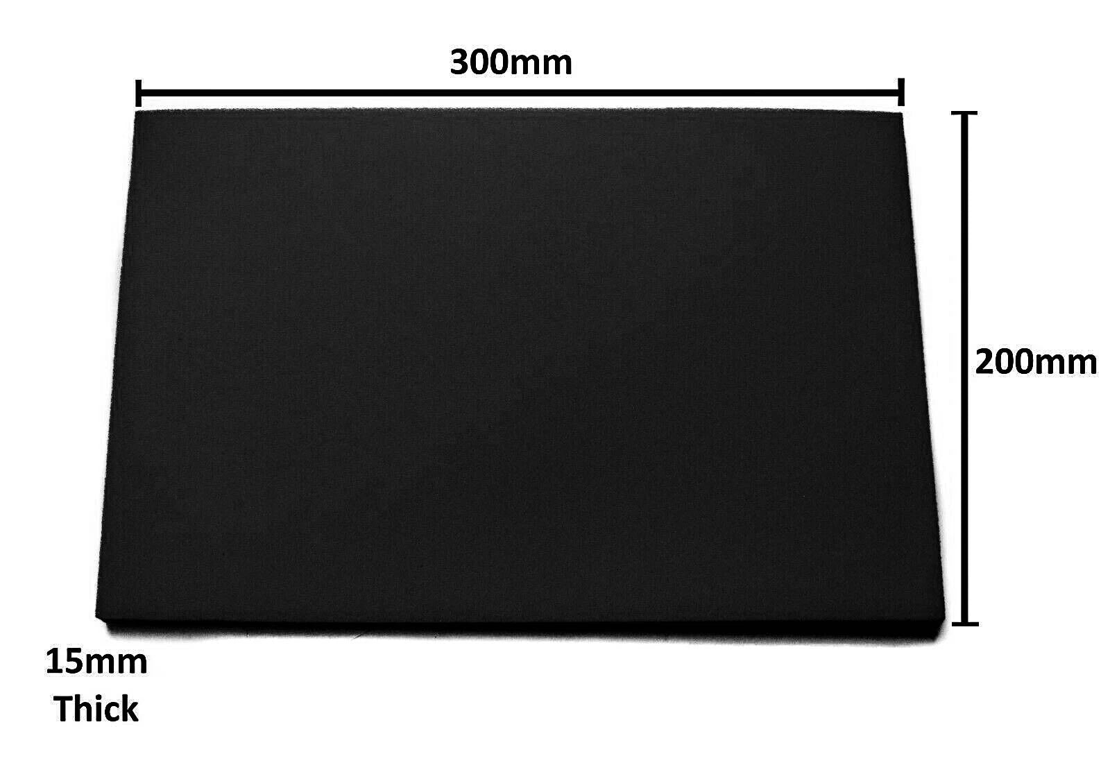 New Air Filter Foam Sheet Black Diy Resuable