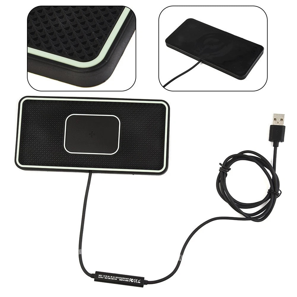 Car Launch Pad Car Fast Charging Black With Cable Body Moldings &Amp;