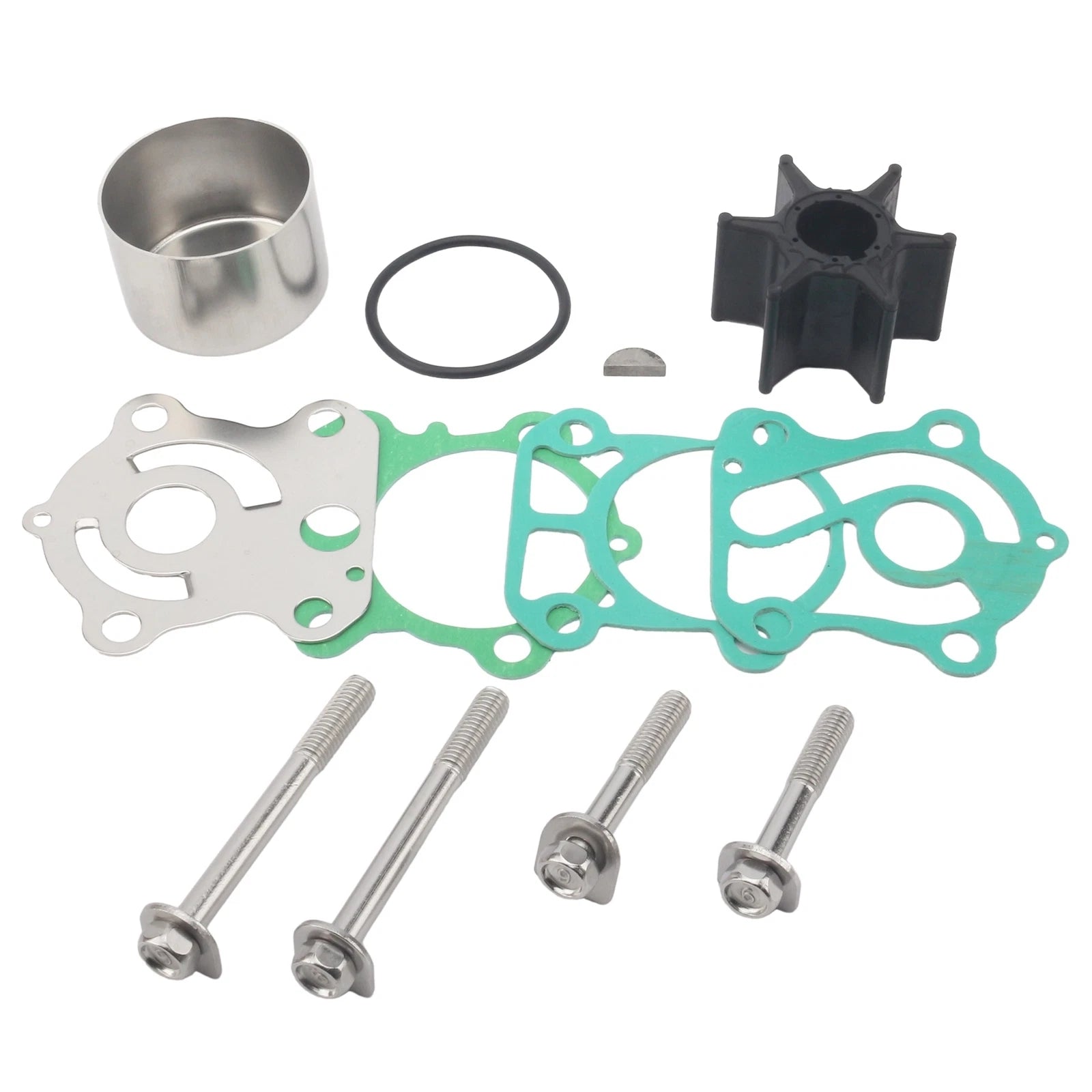 Water Pump Repair Impeller Kit For Yamaha Outboard 18-3409 18-3451