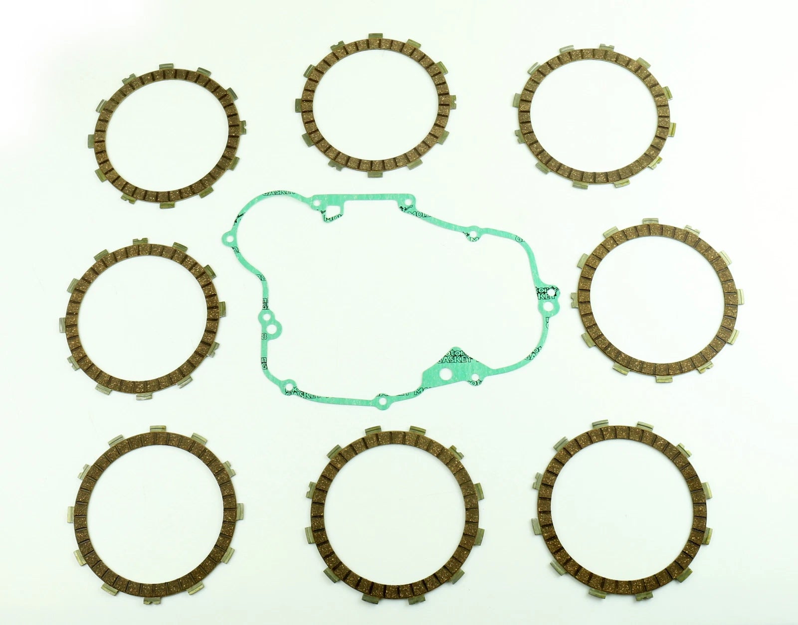 Athena Clutch Friction Plate & Cover Gasket Kit For Kawasaki Kx500