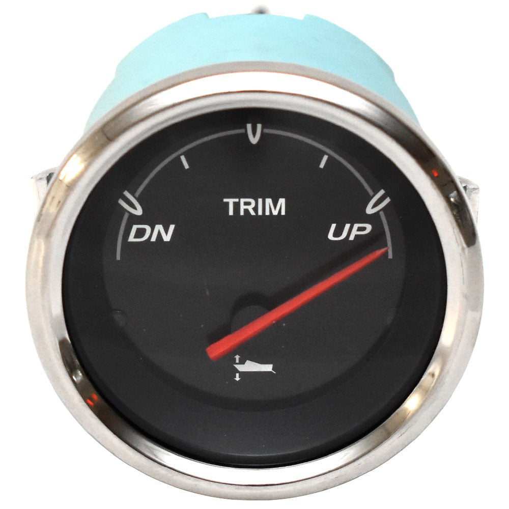 Veethree Boat Trim Gauge Mercury Silver Black by Veethree