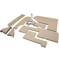 Amss20011 Qwik Fit Lower Cab Kit, Tan