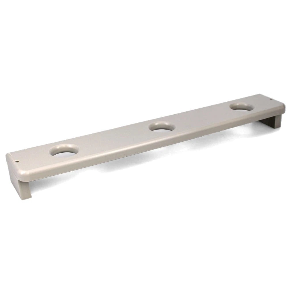 Jet Tech Boat Rod Holder 9813-47 | Bottom 1 1/4 Inch Gray Starboard