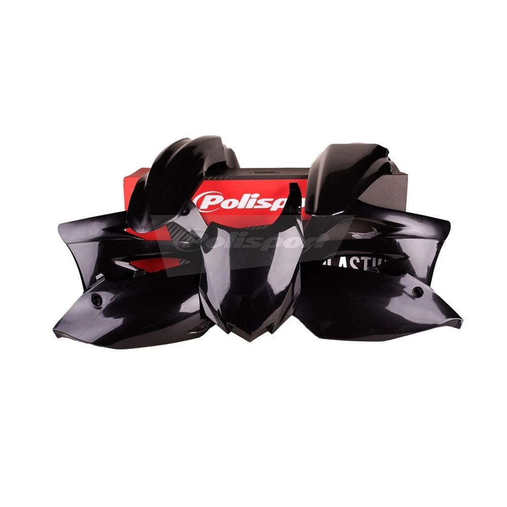 Polisport Plastic Kit Kawasaki Kx450f 2013-2015, Black