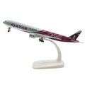 1:400 Qatar World Cup B777 Airplane Alloy Model Souvenir Display With