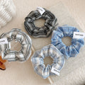 Striped Pattern Hair Scrunchies