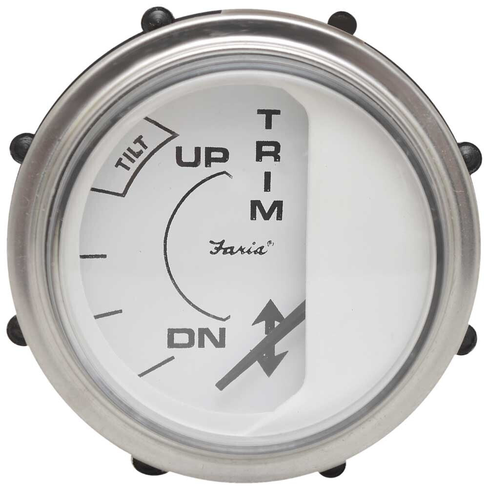 Faria Boat Trim Gauge GP9732A | OMC Johnson Evinrude 2 Inch by Faria