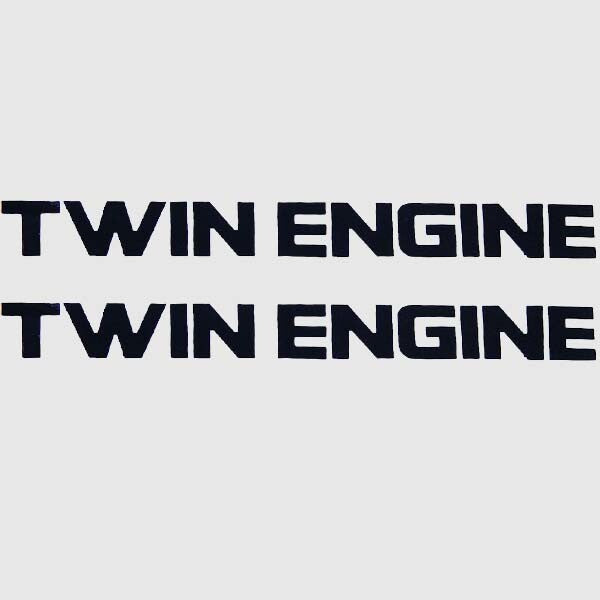 Decal F2A-U417T-40 Yamaha Boat Twin Engine Stickers by Yamaha