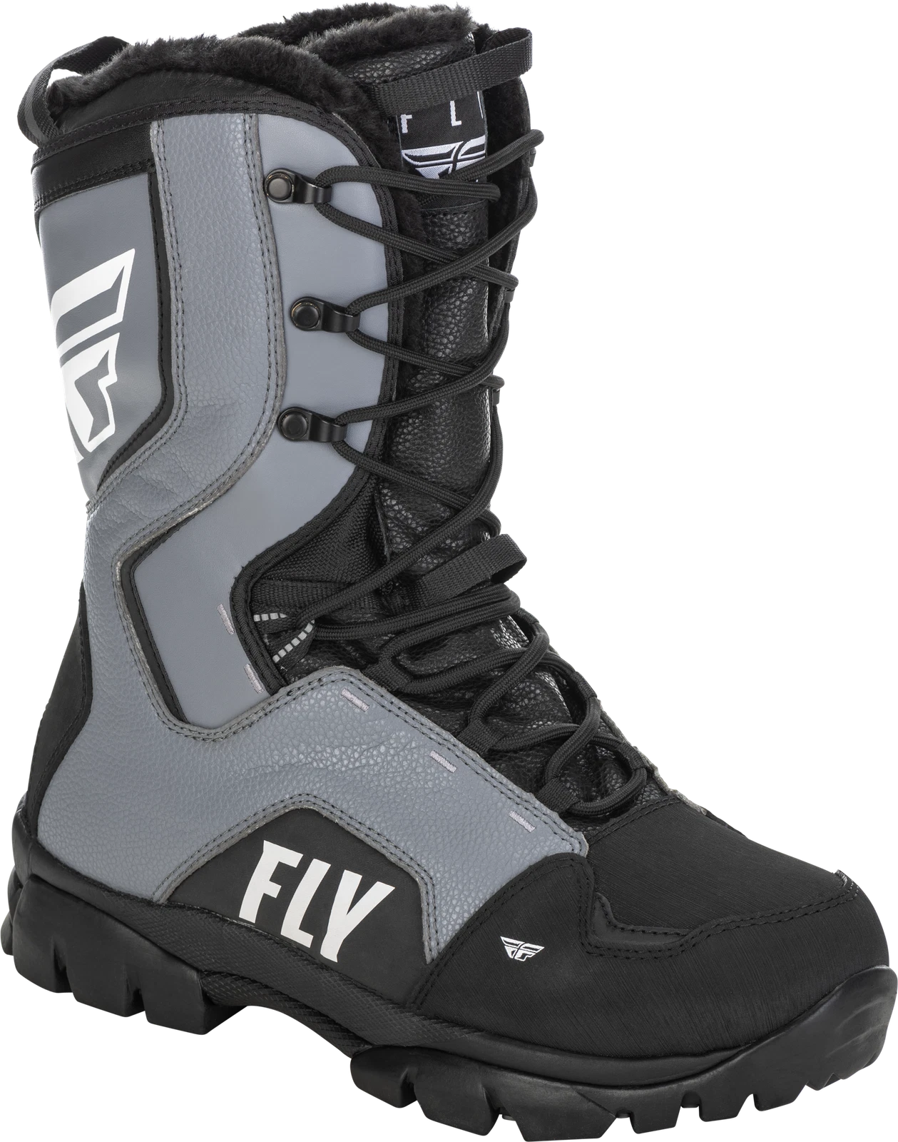 Fly Racing Marker Boot Men's Snow Boots Black/grey Us 6 Waterproof