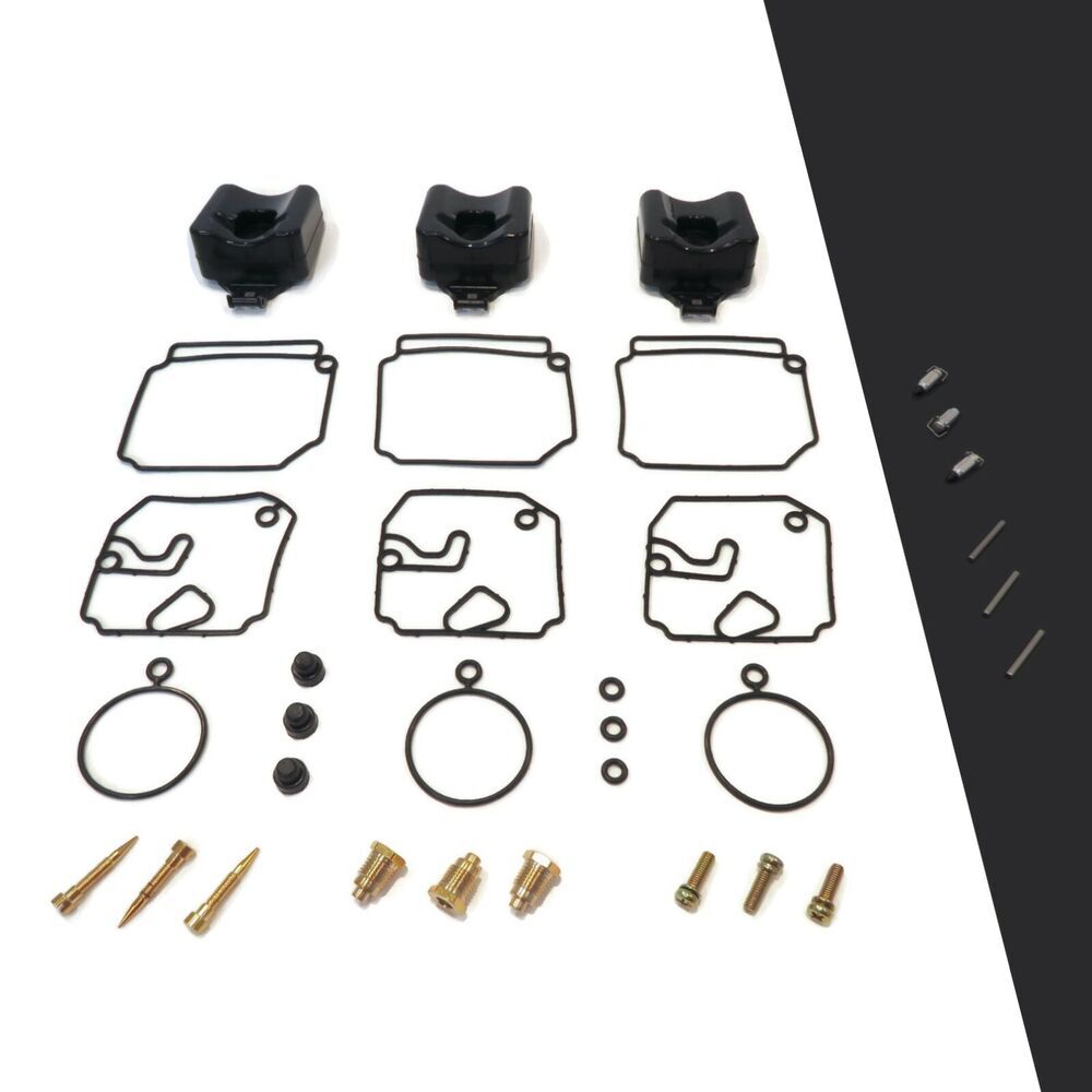 Carburetor Repair Kit for Yamaha 6H4-W0093-03-00, 6H4W00930300, 6H4-W0093-02-00O