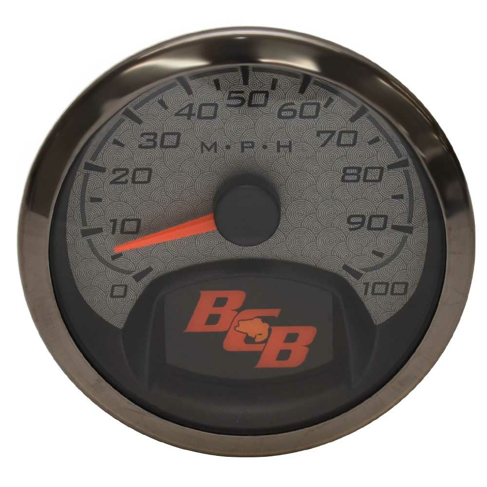 Speedometer Gauge Bass Cat Beede 3 1/4 Inch by Bass Cat