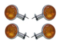 Blinkers Complete Set Of 4 Front & Rear For Yamaha Xvs 250 Dragstar