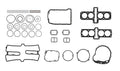 Full Gasket Set For Kawasaki Gpx 600 R 1995