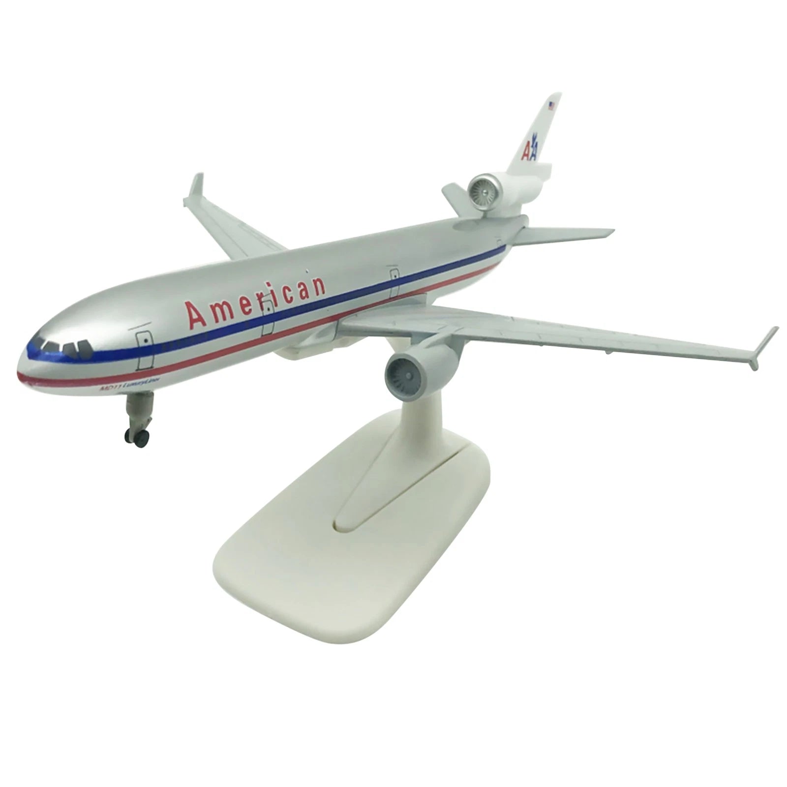 1:400 American Md-11 Airplane Alloy Model Souvenir Static Display