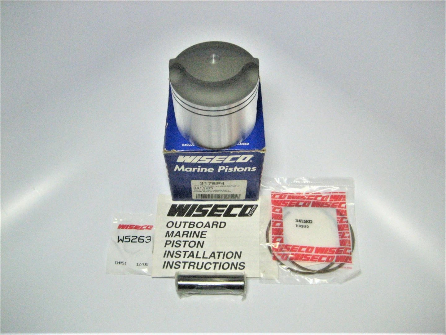 Wiseco 3175p4 1973 Omc Crossflow V4 Marine Boat | Hook & Hull Co