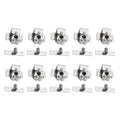 Silver Home Door Cabinet Cupboard Furniture Catch Stopper Roller Latch