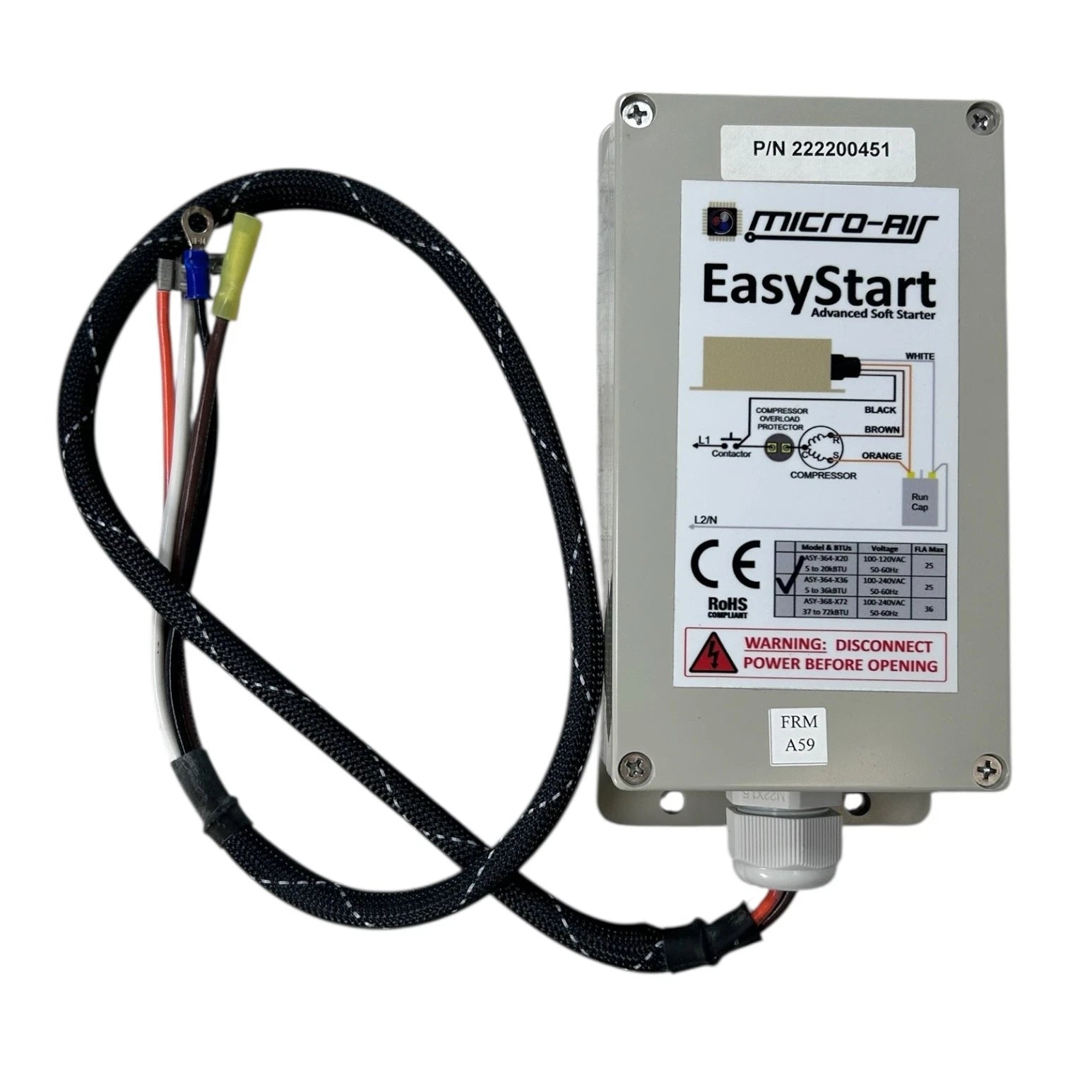 Micro-air 222200451, Marine Easy Start Advanced Soft Starter 115/230V