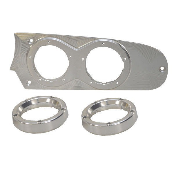 Mastercraft Boat Blank Gauge Panel Textured Aluminum by Mastercraft