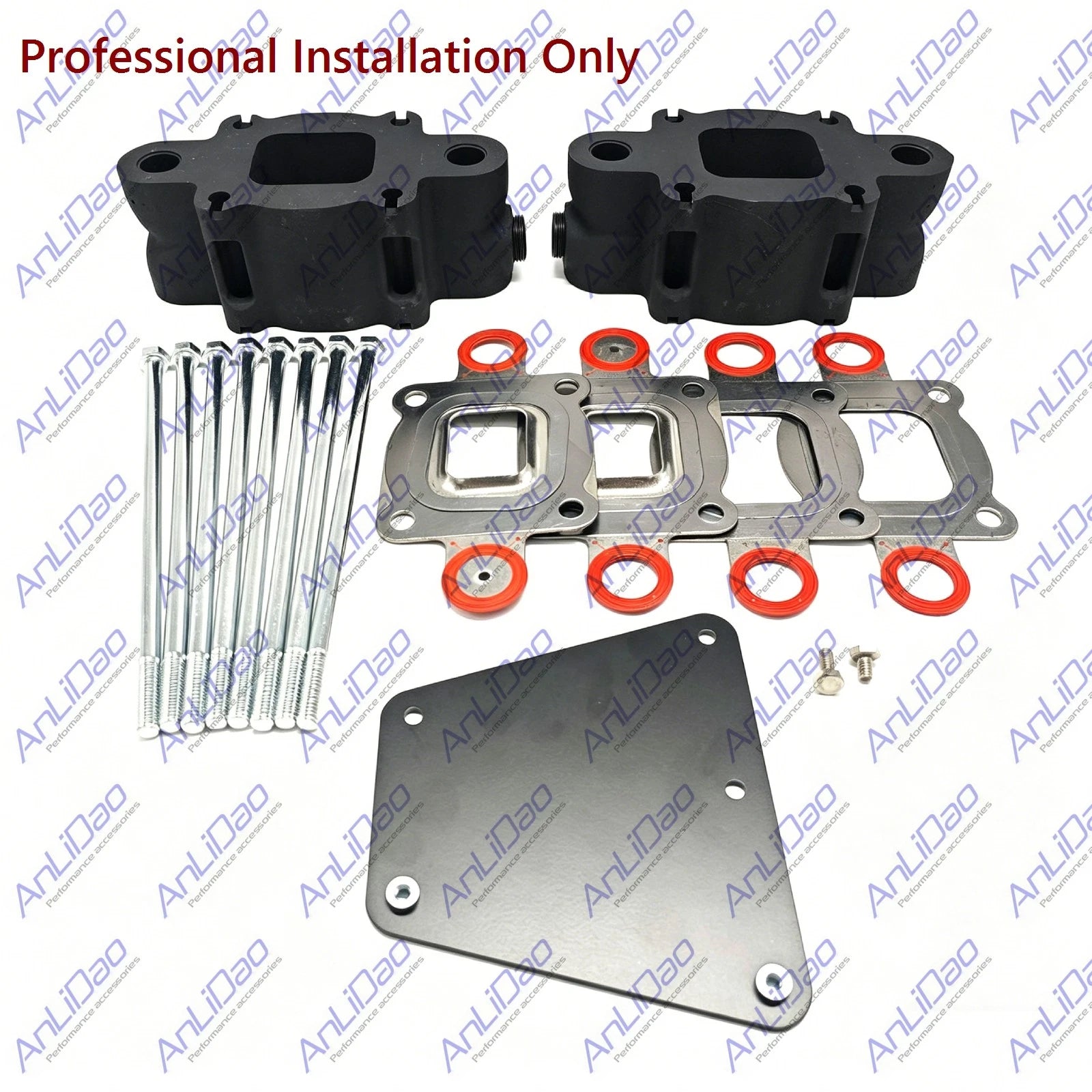 Dry Joint Spacer Kit Manifold Riser Elbow/ Mercruiser V6-v8 3"
